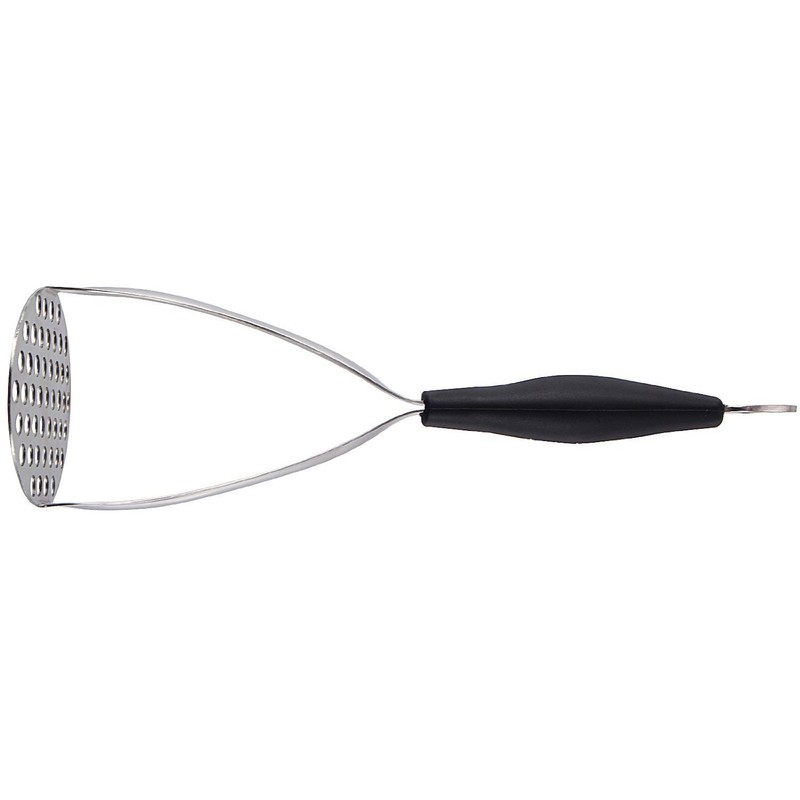 Joyoldelf Heavy Duty Stainless Steel Potato Masher, Professional Integrated Masher