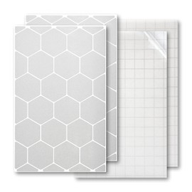 Luxshield Reflector Sticker Set - Hexagon large - for bicycle scooter pram - reflective tape - reflective stickers