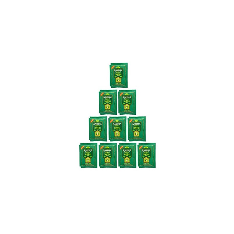 Amina Herbal Henna Mehndi Powder Green ,500 g (Pack of