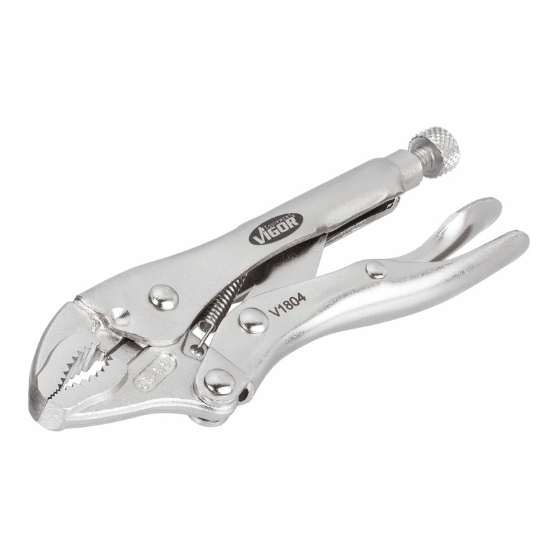 VIGOR V1804 Universal Grip Pliers, Small, Multi-Colour