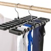 Belt Holder Tie Holder with 10 Slots for Ties and