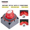 Sinoking Battery Switch 12-48V Battery Power Cut Master Switch Disconnect