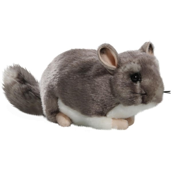 Carl Dick Chinchilla 8.5 inches, 12 inches with tail, 23cm,