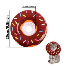 Anti Bite Cat Protective Collar Adjustable Cat Protective Collar Soft Recovery Collar Soft Cat Protective Collar Pet Protective Collar for Pets Cats Dogs Puppies Kittens