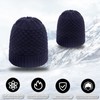 LYQQY Knitted Hat for Ponytail, 2 Pieces Women's Girls Hat
