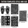 Temporary Tattoo Kit 6 Bottles Color Temporary Tattoo
