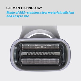 New 53B Shaver Head Replacement for Br-aun 5 Series&6 Series, Electric Shaver Head Replacement Foil and Cutter for 50-R1000s 50-B1300s 50-R1320s 50-R1300s,Aftermarket Replacement,Oil&Brush by XSPANDER