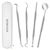 SENLMLER Dental Tools, Professional Plaque Remover Teeth Cleaning Tool Kit,