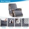 TAOCOCO Funda de sofá Recliner - Funda Protectora impermeable para