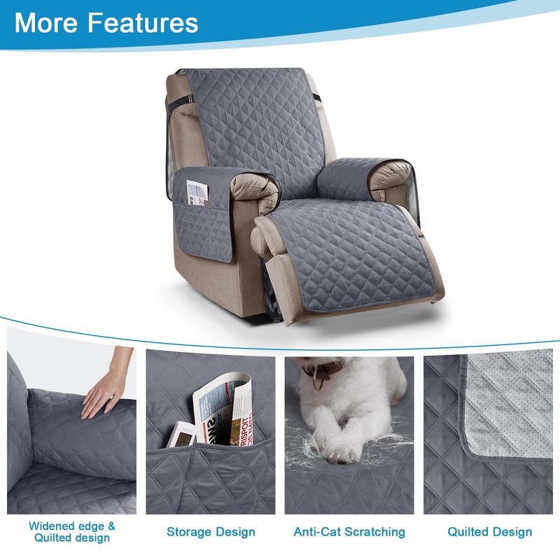 TAOCOCO Funda de sofá Recliner - Funda Protectora impermeable para