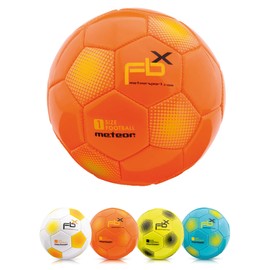 meteor Children's Football, Small Sports Ball for Toddlers, Indoor and Outdoor Ball for Girls and Boys in Sizes #1 #3 #4 and #5, orange