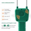 Pwshymi Digital Hay Moisture Tester, Auto Shutdown Hay Moisture Meter