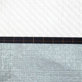 Hagiwara Industrial, Snow-Tex Super Cool Heat Shielding Sheet, 5.9 x 5.9 ft (1.8 x 1.8 m), Pearl White/Silver