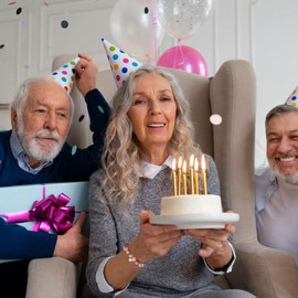 30th/40th/50th/60th/65th/70th/75th/80th Birthday Bracelet Natural Stone Beaded Bracelet Gifts for Friends Mom Grandmother Birthday Gifts for Women