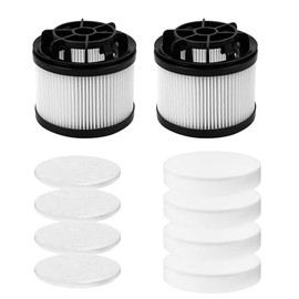 I clean Replacement Filter for Levoit LVAC-200, 2 Hepa Filter&4 Pre-Motor Foam & Felt Filters Compatible with Levoit LSV-V201-WUS