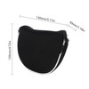 Andux Golf Putter Cover Half Round Mesh Putter Head Cover