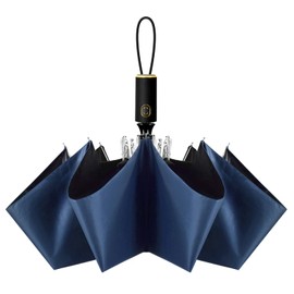 CUBY Travel UV Sun Umbrella Compact Folding Travel Umbrella Auto Open and Close for Windproof, Rainproof & 99% UV Protection Parasol with Black Anti-UV Coating