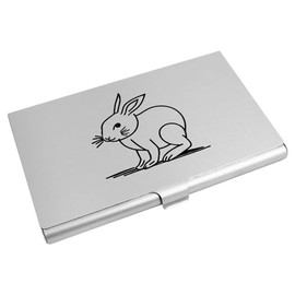 Azeeda 'Sitting Bunny Rabbit' Business Card Holder/Credit Card Wallet (CH00038356)