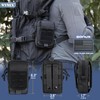 WYNEX Tactical EDC Pouch, Molle Utility Pouches Gadget Organizer Phone