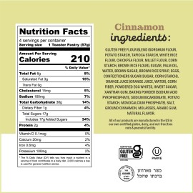 Katz Pastry Truffle Cinnamon Sugar 8 oz (Pack Of 6)