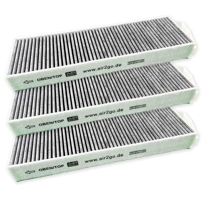 AIR2GO Replacement Filter for Bora PURE/PUAKF/PUXU/X PURE - !! NEW