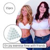 fufupaw Pack of 15 Bra Inserts Sweating, Bra Inserts Cotton,