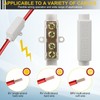 Bmliingchau Main Cable Junction Terminal, Cable Connector Terminal Block for