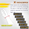 ThX4COPPER Compression Wrist Sleeve-Copper Infused Wrist Support for Men &Women-Improve