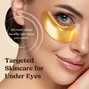 DERMORA Golden Glow Under Eye Patches | Rejuvenating Treatment |