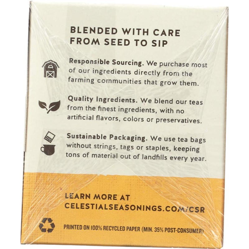 Celestial Seasonings Lemon Zinger Herb Tea (3x20 bag)