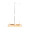 Thread Holder Stable Wood Base Large Spool Thread Stand for