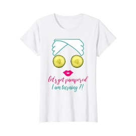7 Year Old Girl Spa Themed Party 7th Birthday T-Shirt