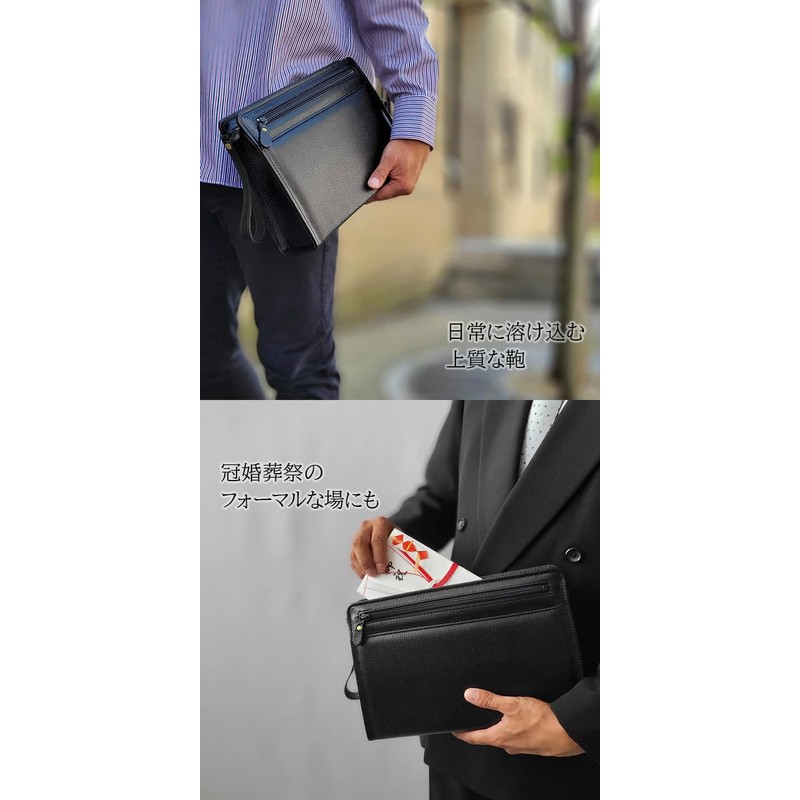 BlissLeather 2nd Bag, Made in Japan, Toyooka, Leather, Multi-functional, Loop