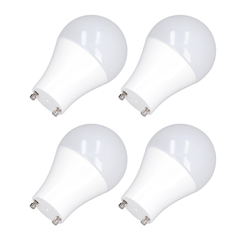 4PCS GU24 Light Bulb High Brightness Energy Saving LED A19