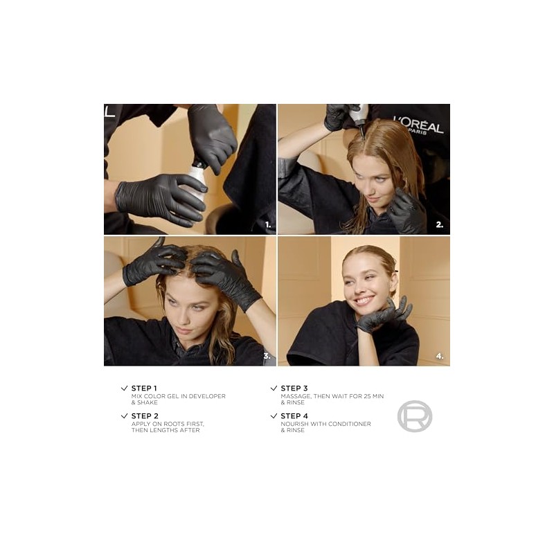 L'Oréal Paris Superior Preference Permanent Hair Color, 7 Dark Blonde