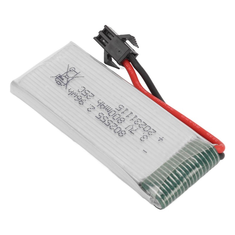 Drone Battery 800mAh 3.7V 25C Quadcopter Lithium Battery With SM