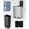 ComfyCorner 16 Gal (2 x 30 L) Dual Trash Can,