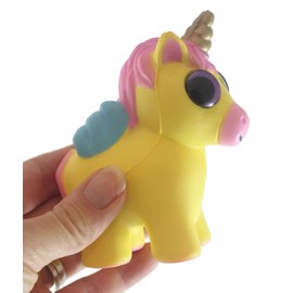 Curious Minds Busy Bags 1 Unicorn Small Mystical Animal with Horn and Wings Slow Rise Squishies Slow Rise Foam - Scented Sensory, Stress, Fidget Toy (1 Unicorn (Random Color))