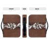 Mumeson Cow Print Bible Cover Bible Protector with Durable Handle