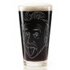 ALBERT EINSTEIN Engraved Pint Glass | Great Gift for Geeks,