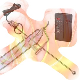 Stainless Steel Sounding Rod with Controller, Special Stimulation Stretcher for Men - HB06 (10mm)