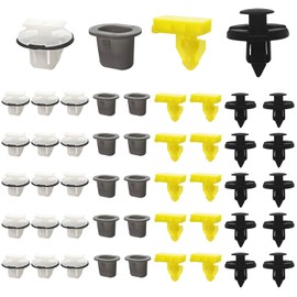 GolTHd 45PCS Wheel Opening Moulding Clips Fender Flare Retainer Fastener Clips Compatible with Nissan Armade Juke Rogue Infiniti QX56 QX80, Replaces# 01553-09321 76882-JG10A 76847-JG00A 76848-JG00A