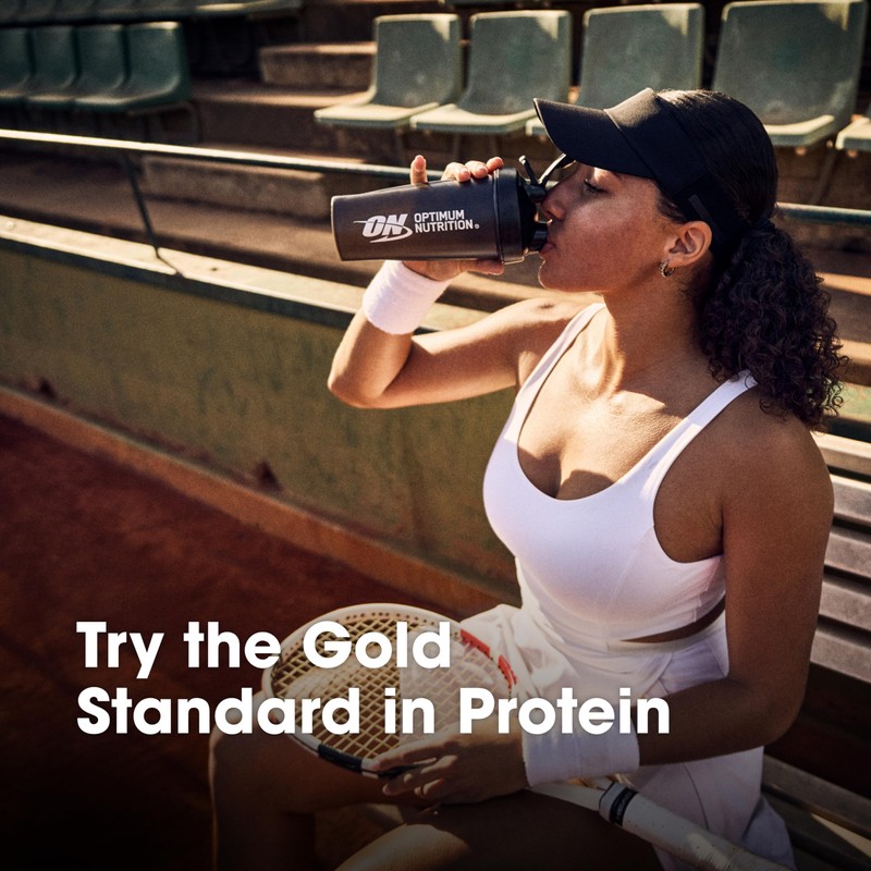 Optimum Nutrition Gold Standard 100% Whey Protein Powder, Double Rich