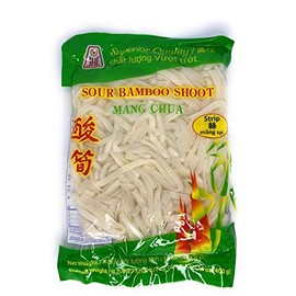 JHC Sliced Bamboo Shoots Strip, 16 Ounce bag (1 pack)