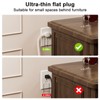 oviitech 3 Prong Twin Extension Cord,6 Feet on Each Side