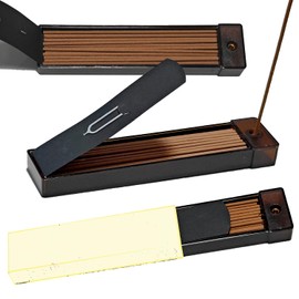 AMASSIVEROCK Sweet Pear Flower Incense Sticks, Sandalwood Plum Blossoms Osmanthus Cypress Insence-Sticks, Natural Incense Stick Fragrance Home Scent