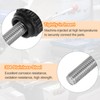 sourcing map 20pcs Knurled Clamping Knobs Thumb Screws M5 x