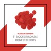 Ultimate Confetti 1" Red Biodegradable Tissue Confetti Circles-30,000 Pieces- Perfect