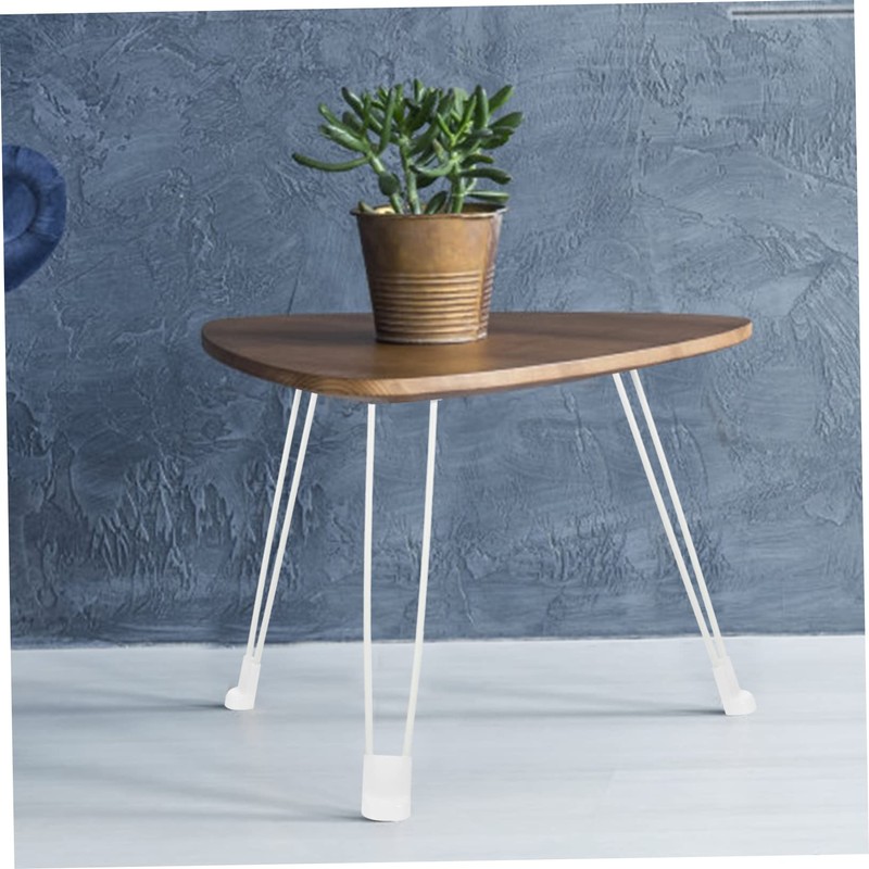 OSALADI 4pcs Iron Hairpin Table Legs for Furniture Sturdy Non-Slip