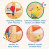 Battat – Waddling Push Toy – Wooden Duck – Walks